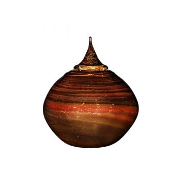 Glazen urn Amfora laag - drempelland