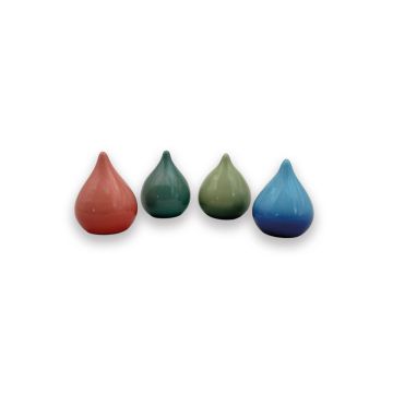 Keramische mini-urn traan