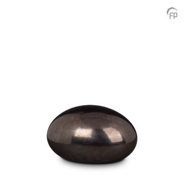 Glazen urn Lava stone