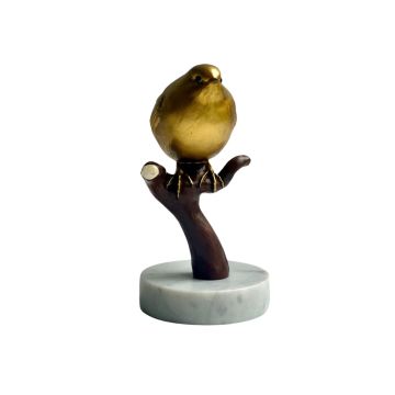 Byelove marmeren duo mini-urn Robin