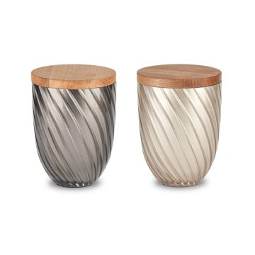 Glazen urn Oak Serenity