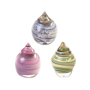Glazen mini-urn