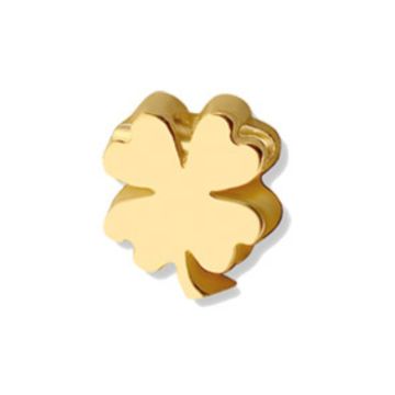 Minitials gouden ashanger Signature Klaver
