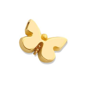 Minitials gouden ashanger Signature Vlinder