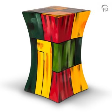 Keramische urn diabolo