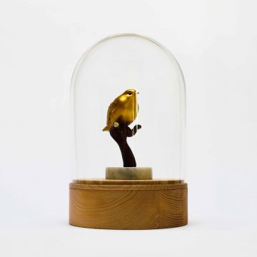 Byelove bell shrine urn bird
