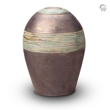 Keramische metallic urn