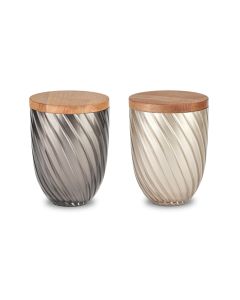 Glazen urn Oak Serenity