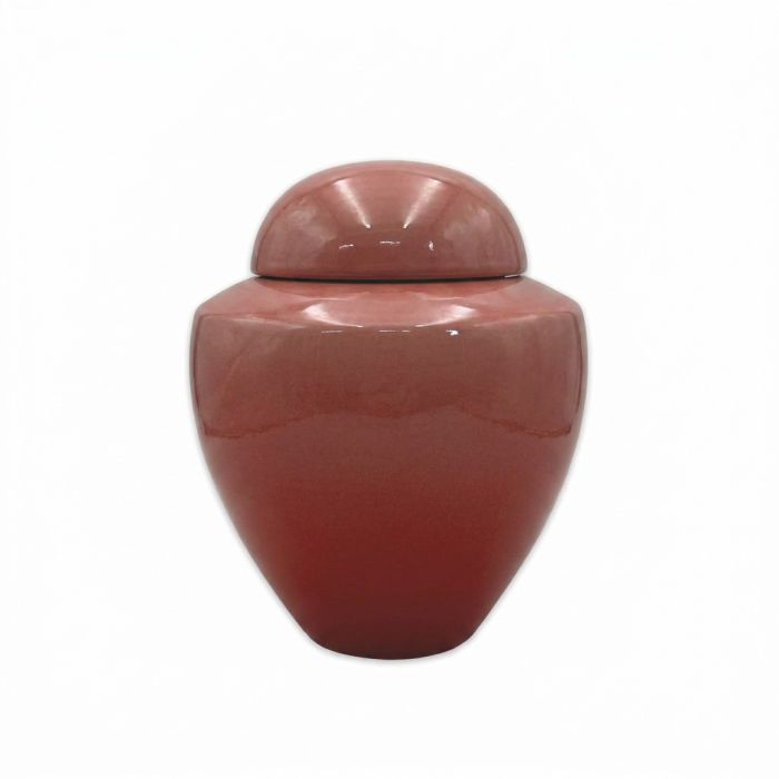Keramische urn Aman - rood (9.00 L)