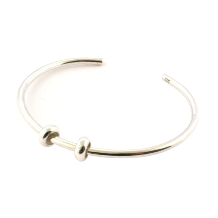Zilveren asarmband met zirkonia’s (21 cm)