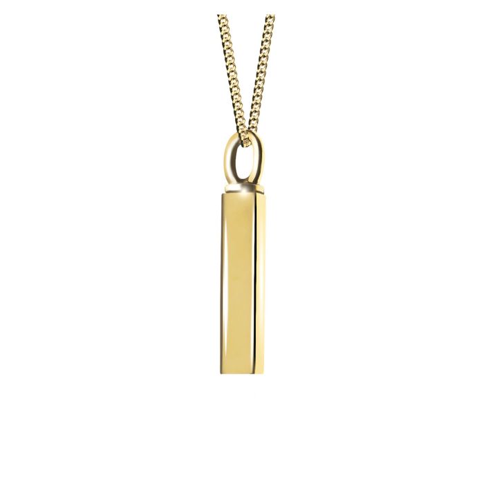 Gouden ashanger buisje los
