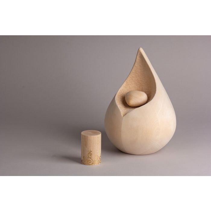 Houten Celest urn