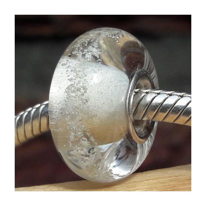 Glasbedel massief transparant