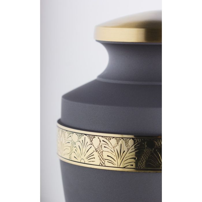Metalen urn - grijs (3.20 L)