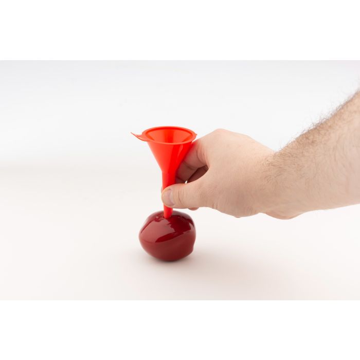Keramische mini-urn knuffelkeitje - lichtblauw (0.05 L)