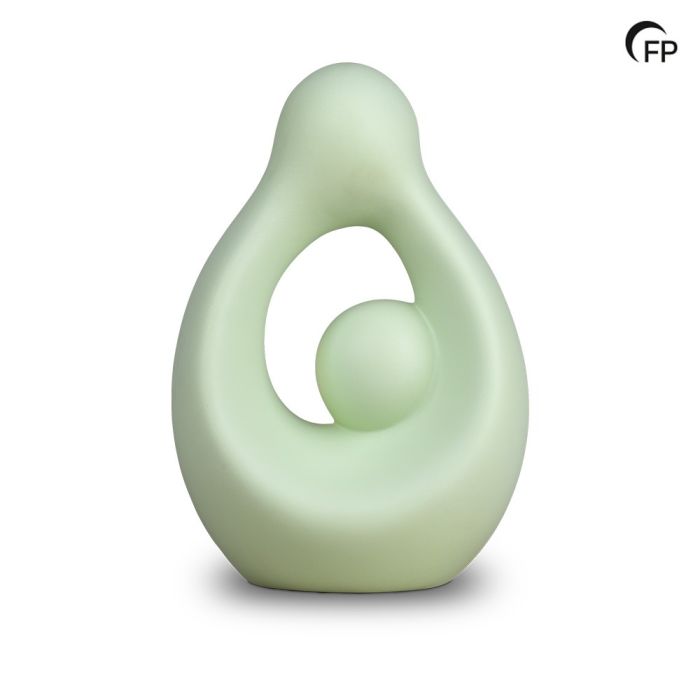 Keramische kinderurn Abbraccio