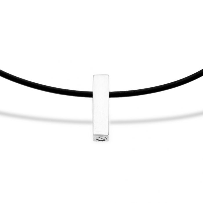 Zilveren ashanger pen hanger