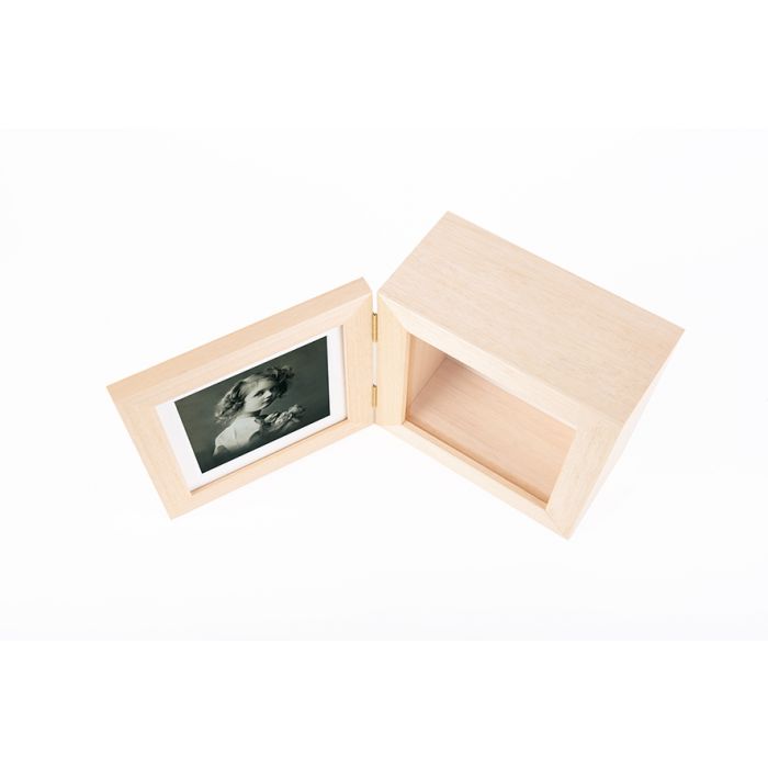 Memory Box tweeluik eikenhout