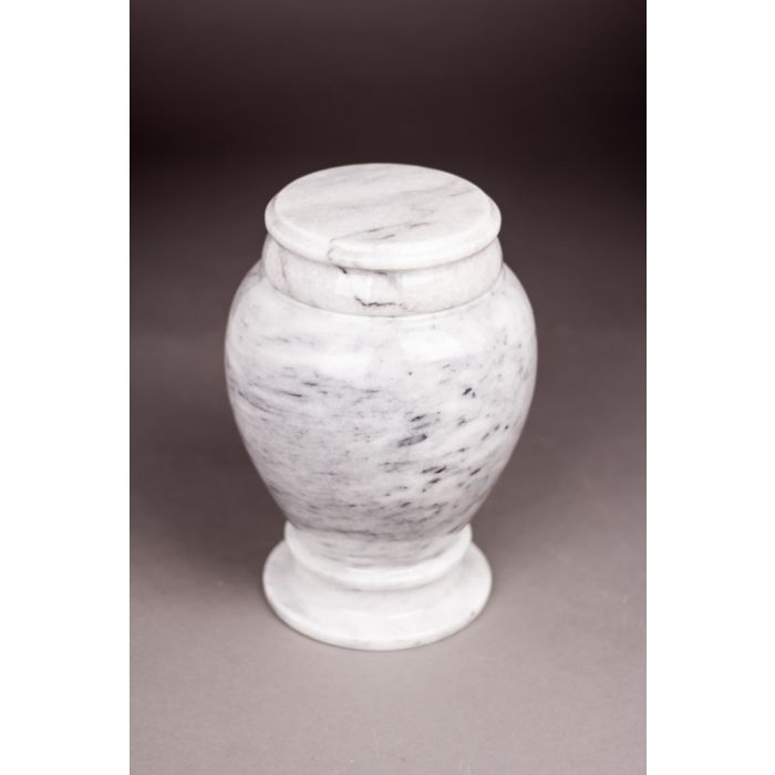 Marmeren urn klassiek - licht (3.60 L)