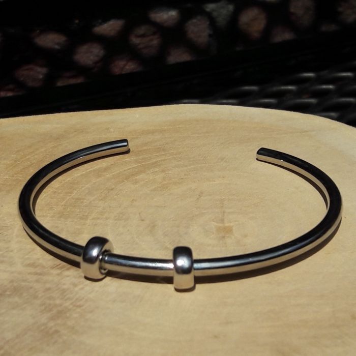 RVS asarmband (17 cm)